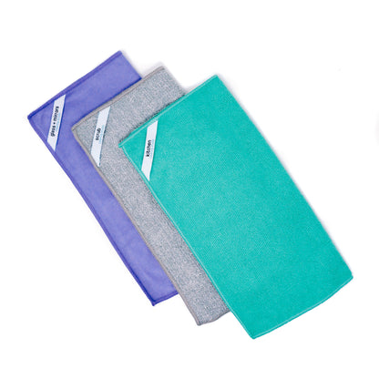 Microfiber Cleaning Cloth - Kitchen Kit (3-Pack)
