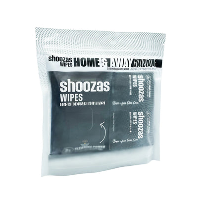 Shoe Wipes Home & Away Bundle (25)